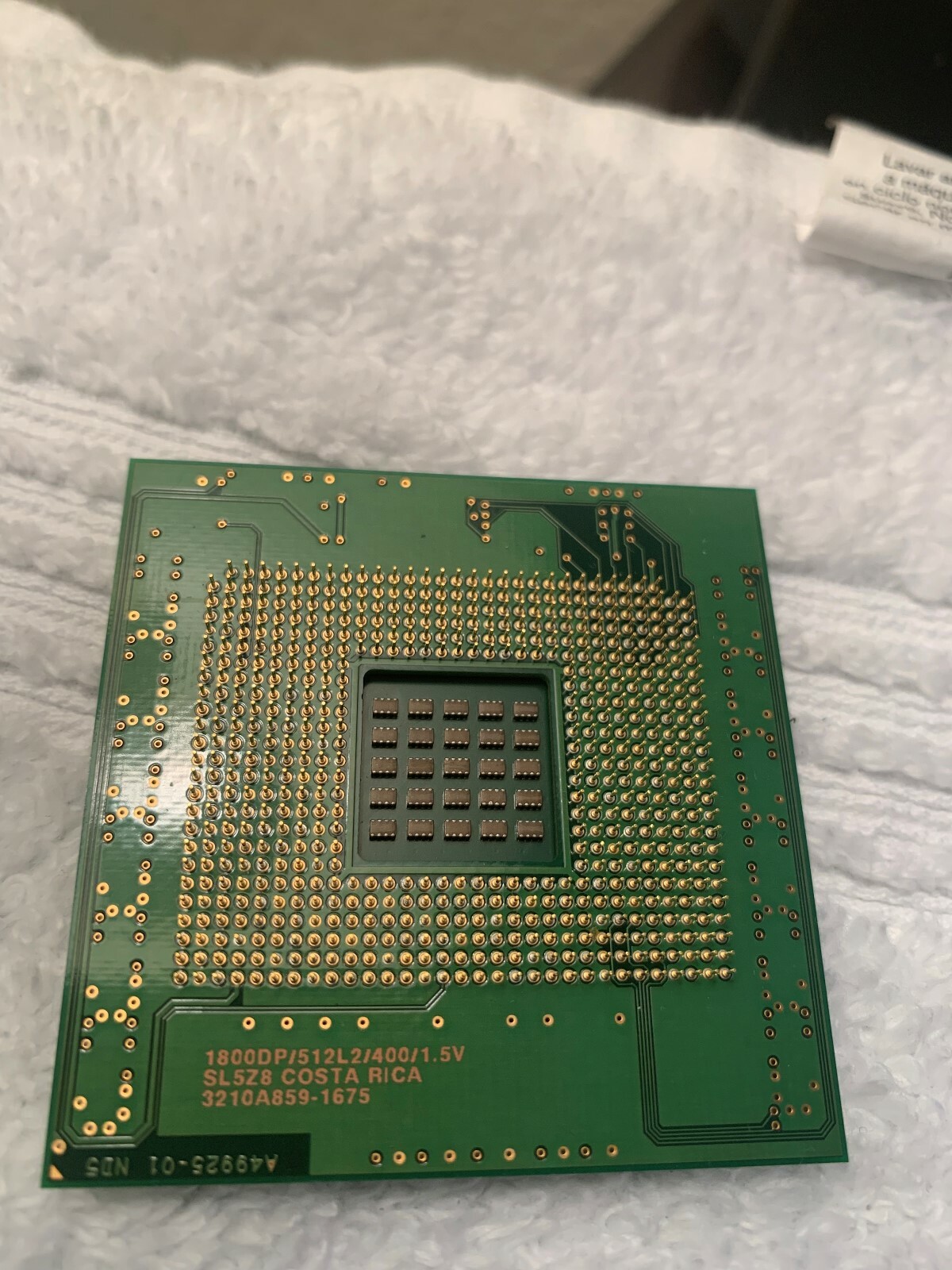 Intel Xeon SL5Z8 1.8Ghz 400Mhz 512K 603 Pin CPU Processor