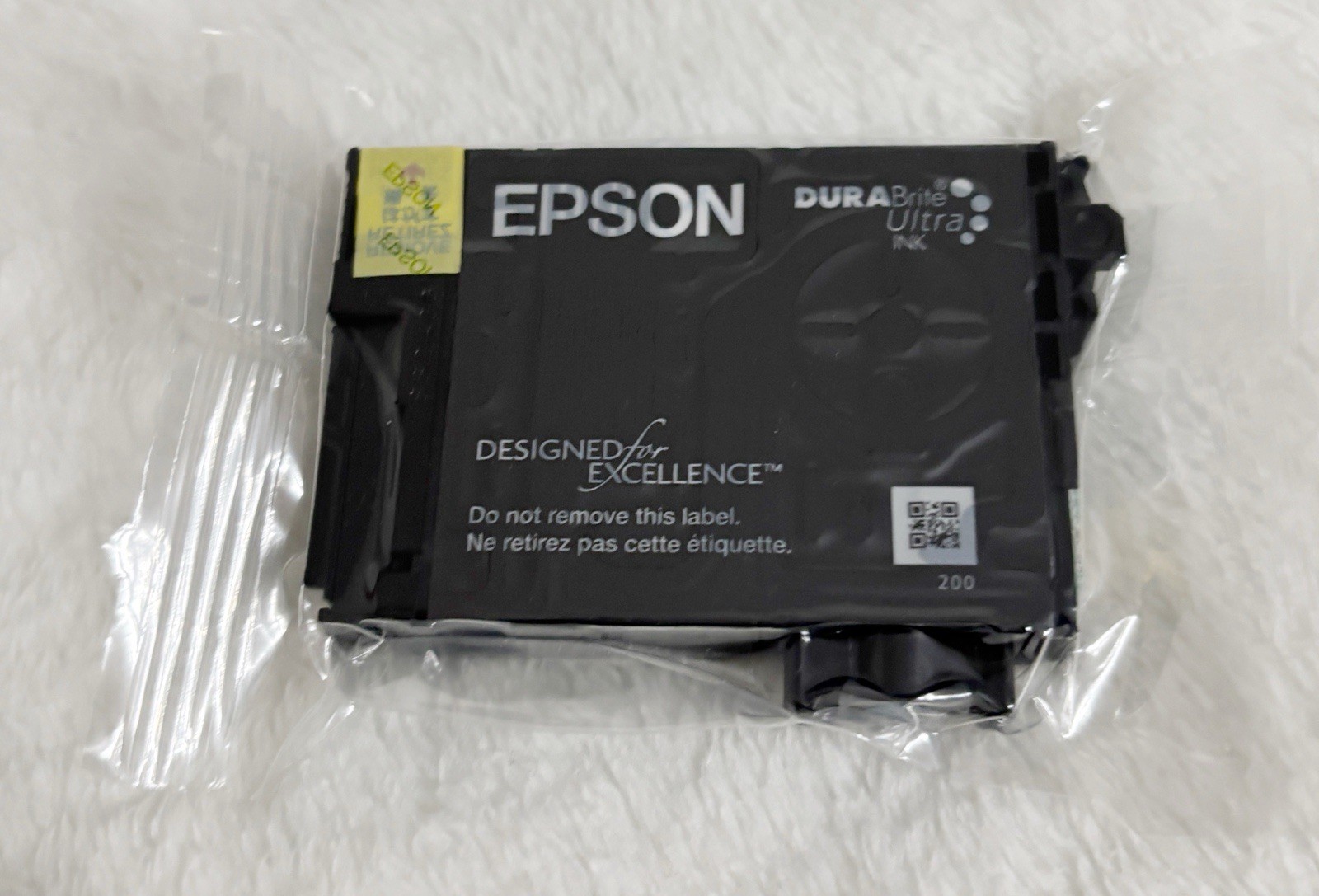 EPSON DuraBrite Ultra Ink Cartridge, 252 Cyan C, Sealed