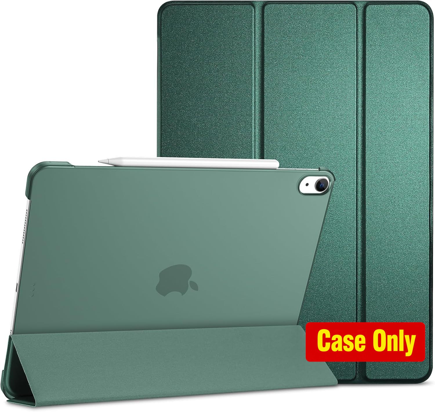 Slim Smart Cover Case for iPad Air 13 Inch M4/M3 - Translucent Hard Shell Design