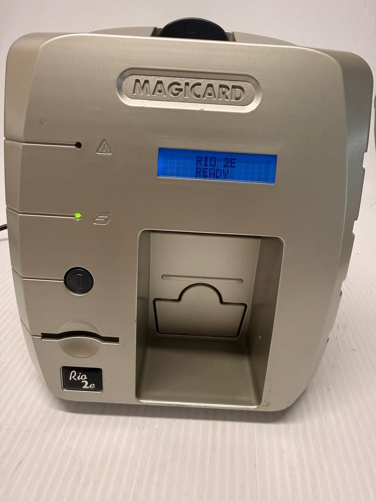 Magicard Rio 2E Std Single-Sided ID Card Printer USB LAN Serial 