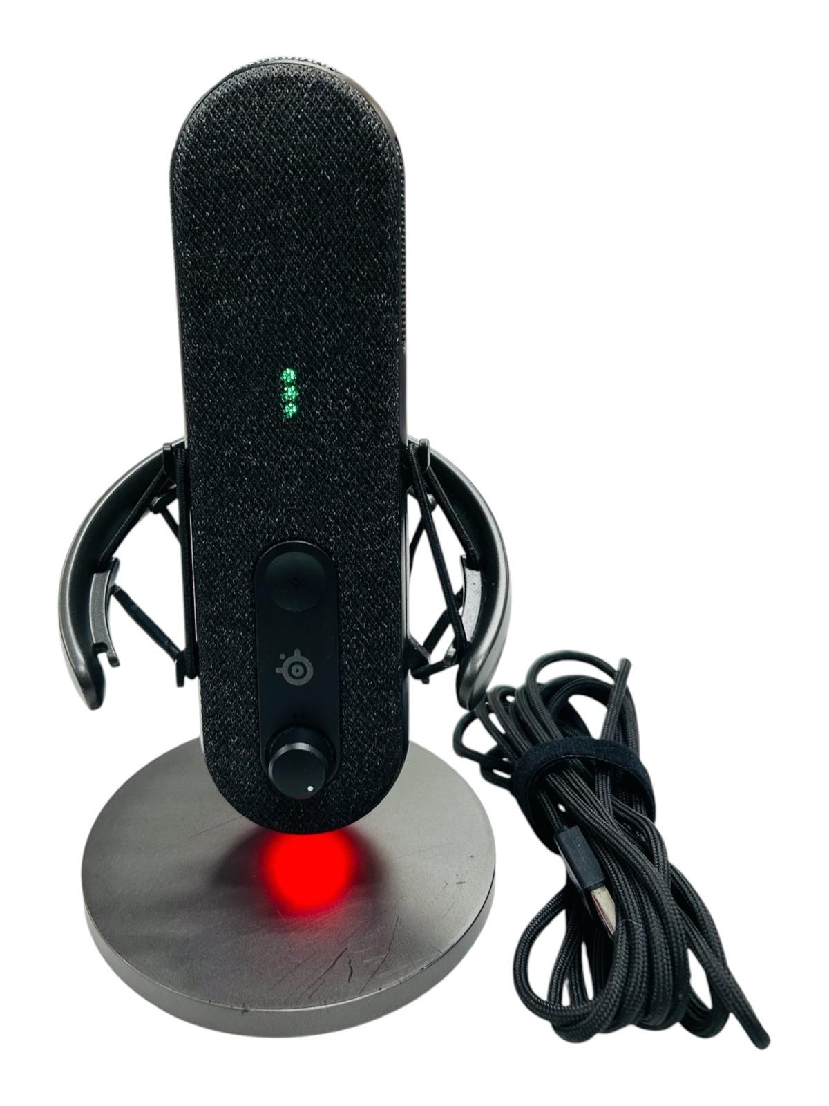 SteelSeries Alias USB-C Condenser Microphone for PC with Shock Mount | M103