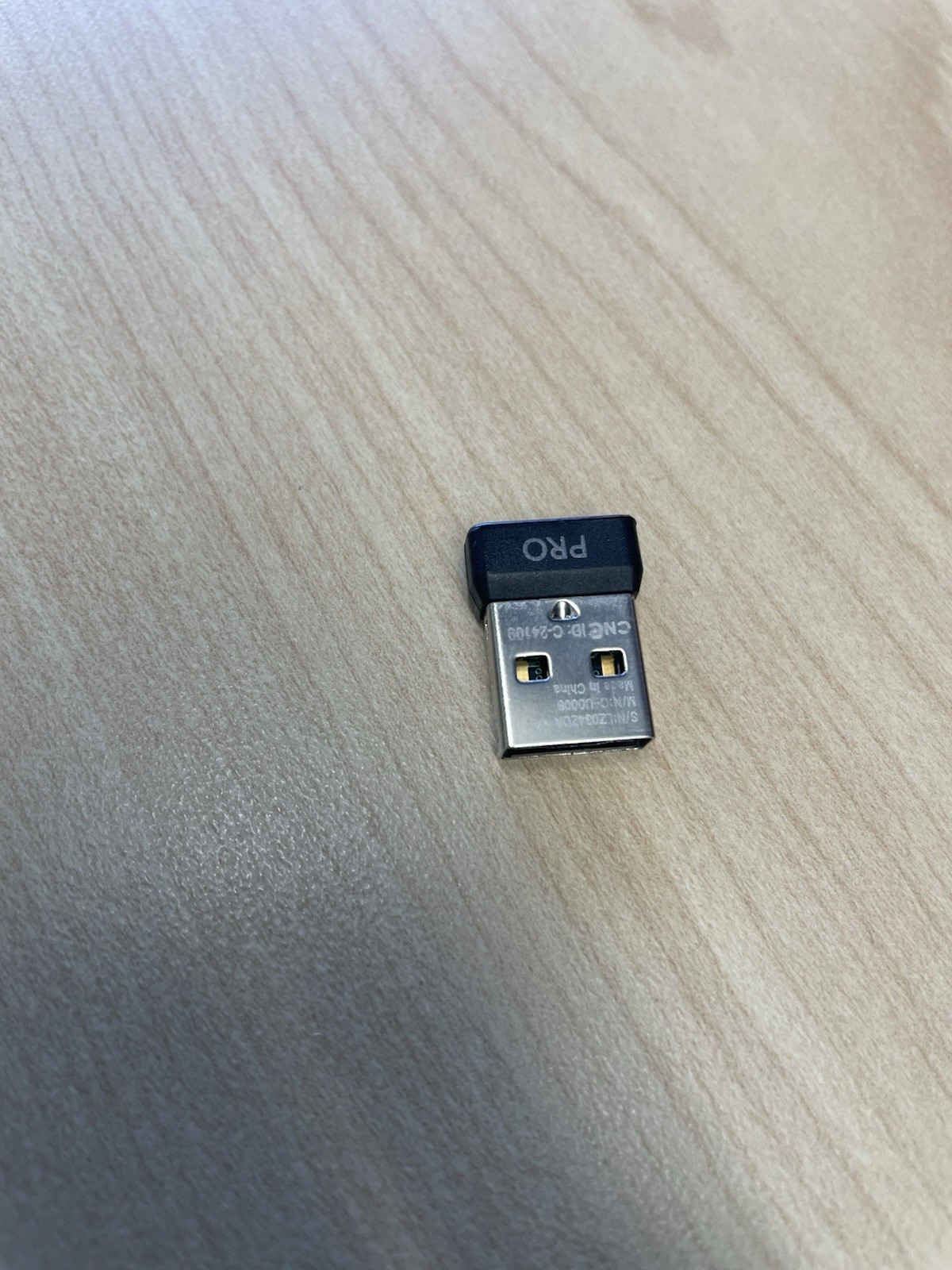 GENUINE LOGITECH *PRO* USB RECEIVER MOUSE Dongle Adapter FAST SHIP