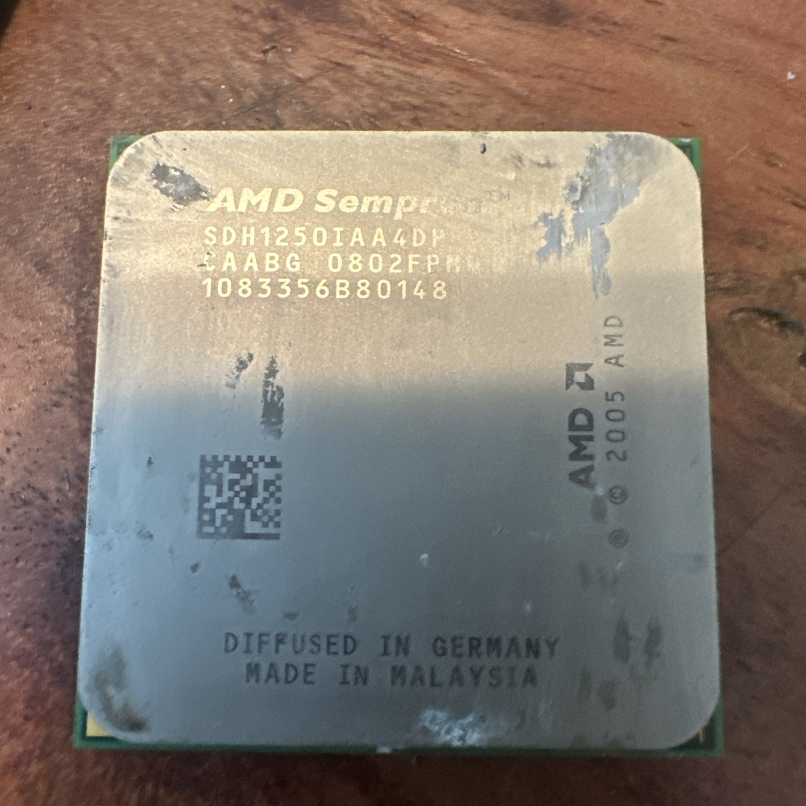 AMD Sempron LE-1250 2.2 Ghz Single Core Processor AM2 Socket