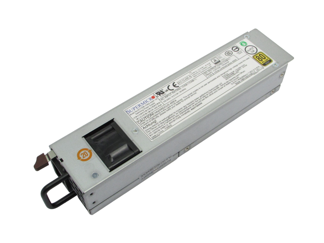 Supermicro PWS-406P-1R 400W PWS-406P-1R Switching Power Supply