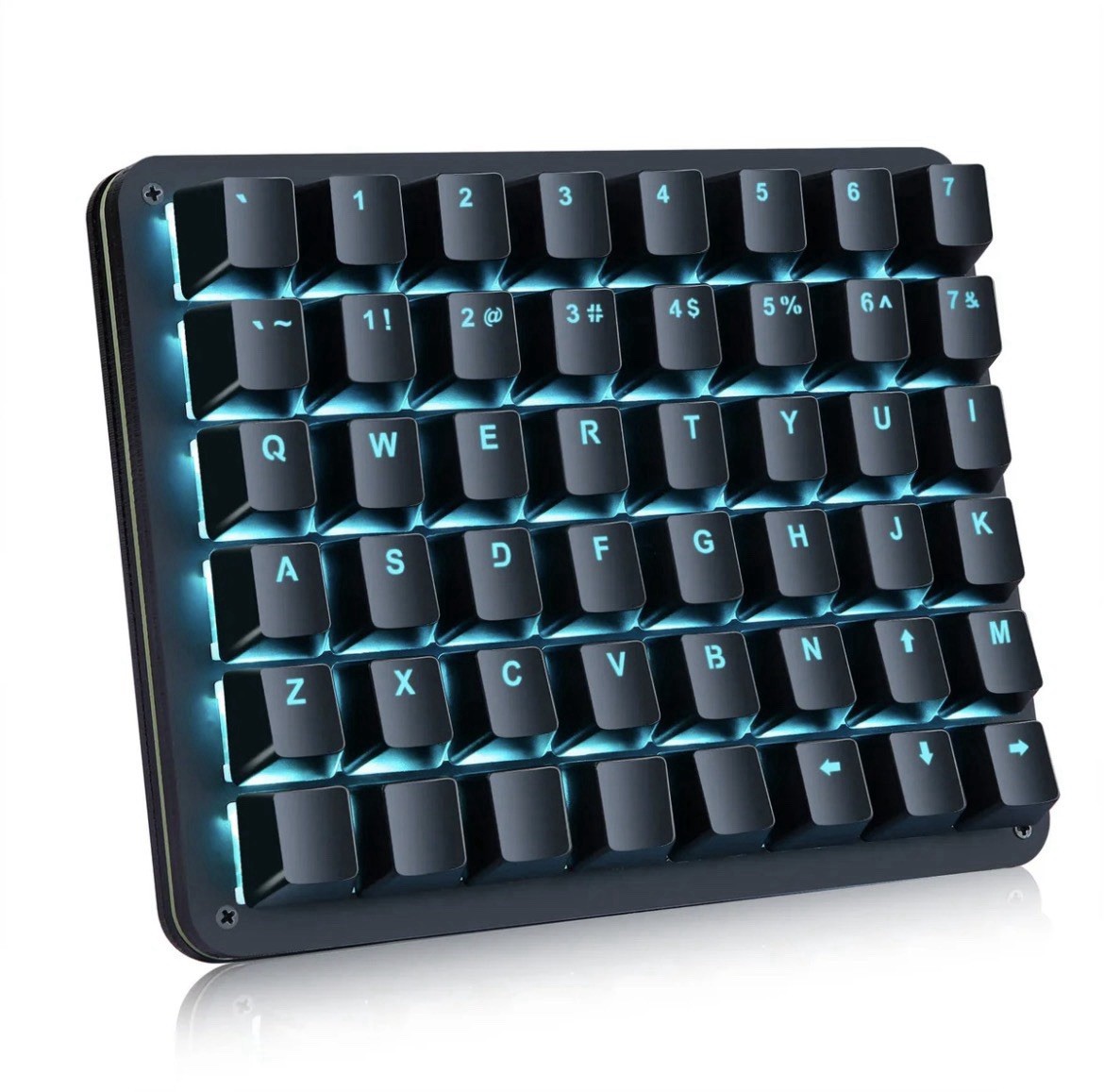 Koolertron Single-Handed Macro Mechanical Keyboard, Blue LED Backlight GAMING