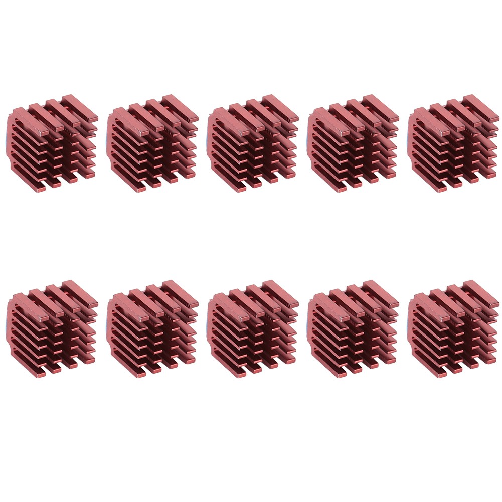 10Pcs Stepper Motor Driver Heat Sink For 3D Printer TMC2100/TMC2208 Stepper