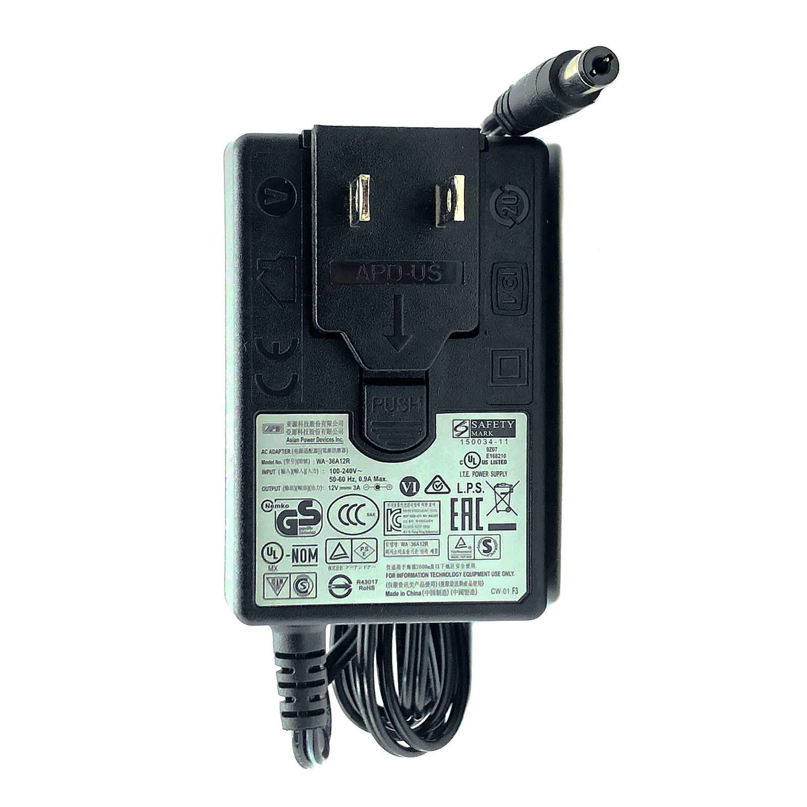 Original APD 12V AC Power Adapter for ASUS RT-AXE7800 Gaming WiFi 6E Router