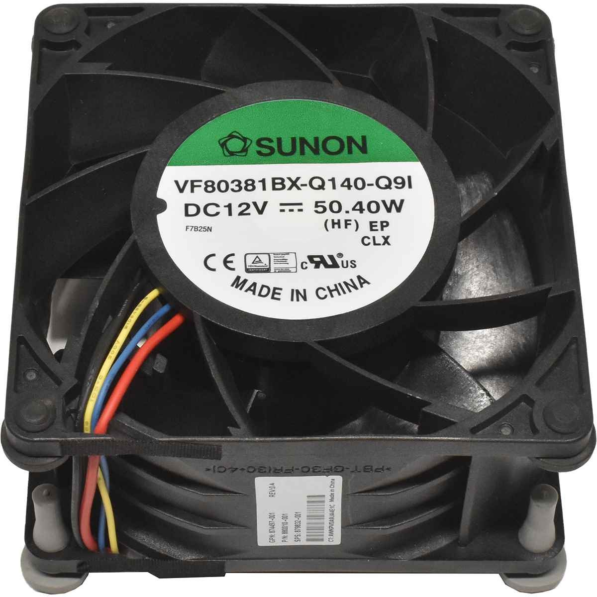 HP VF80381BX-Q140-Q9I Cooling Fan for Apollo R2600 874497-001 880010-001