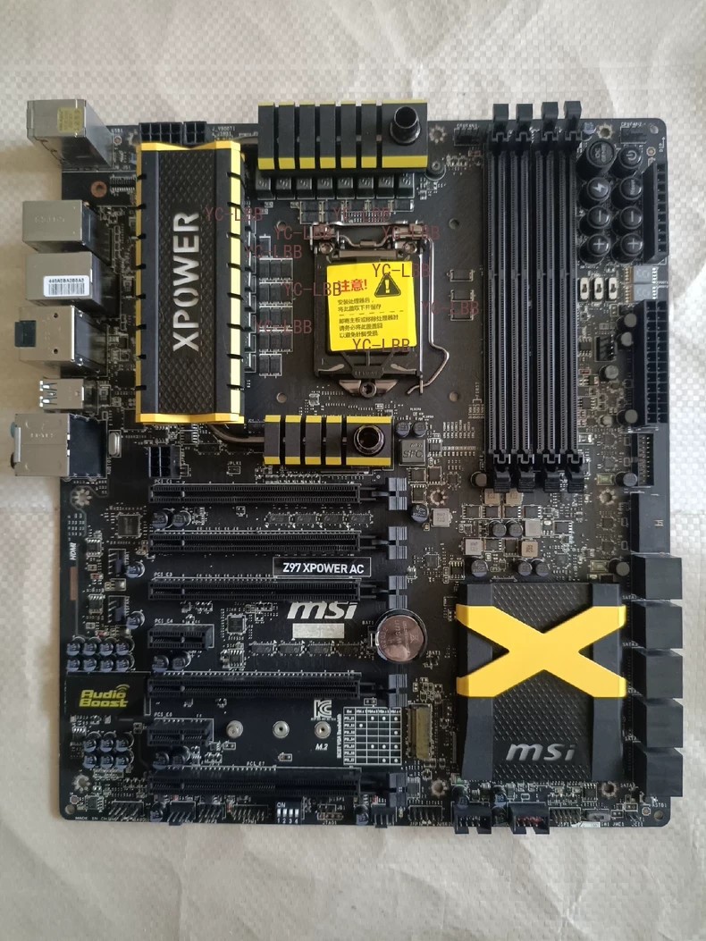 For MSI Z97 XPOWER AC Motherboard DDR3 LGA1150 PCI-E 3.0 DP+E-ATX Quick delivery
