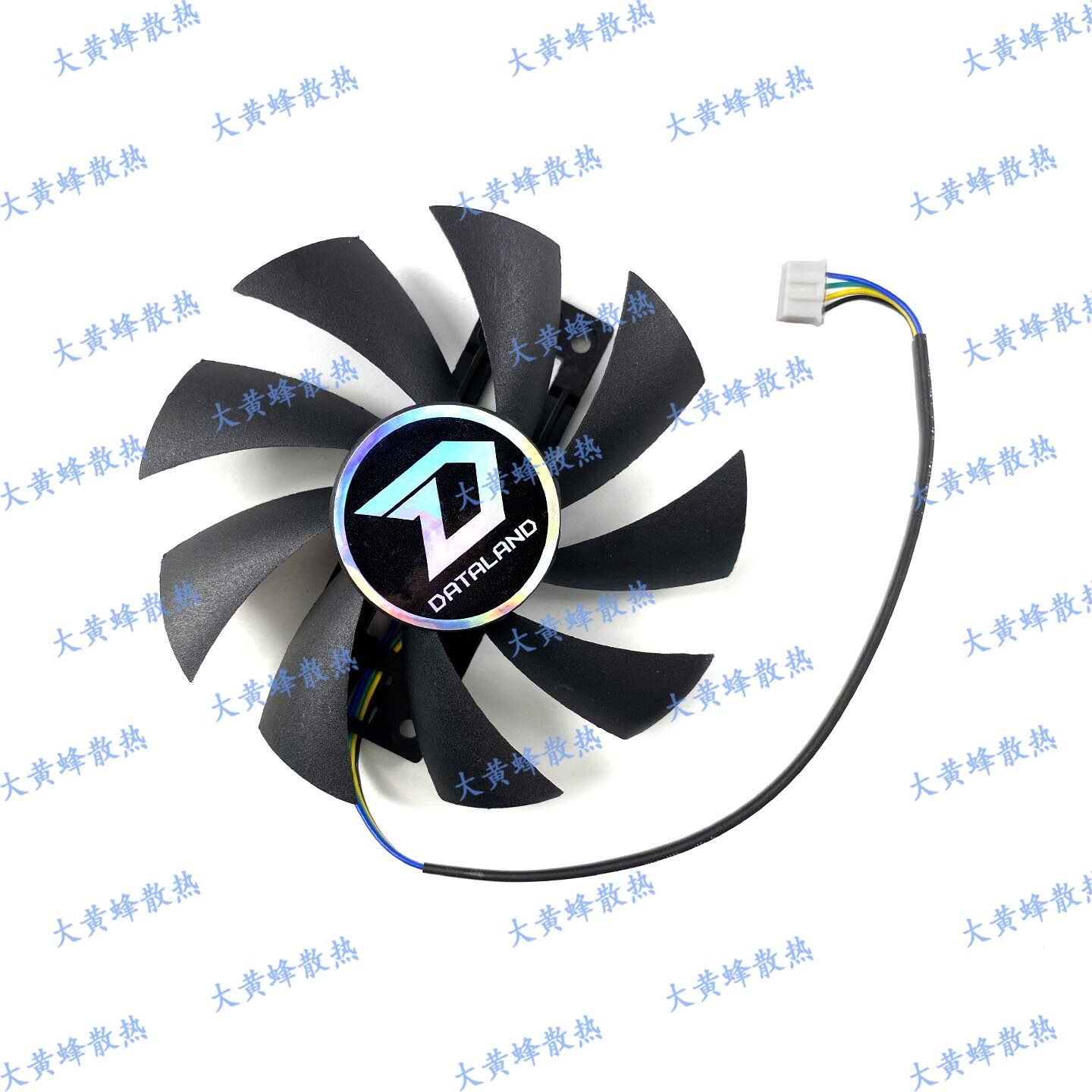 For DATALAND RX550 560D Dual Graphics Card Cooling Fan