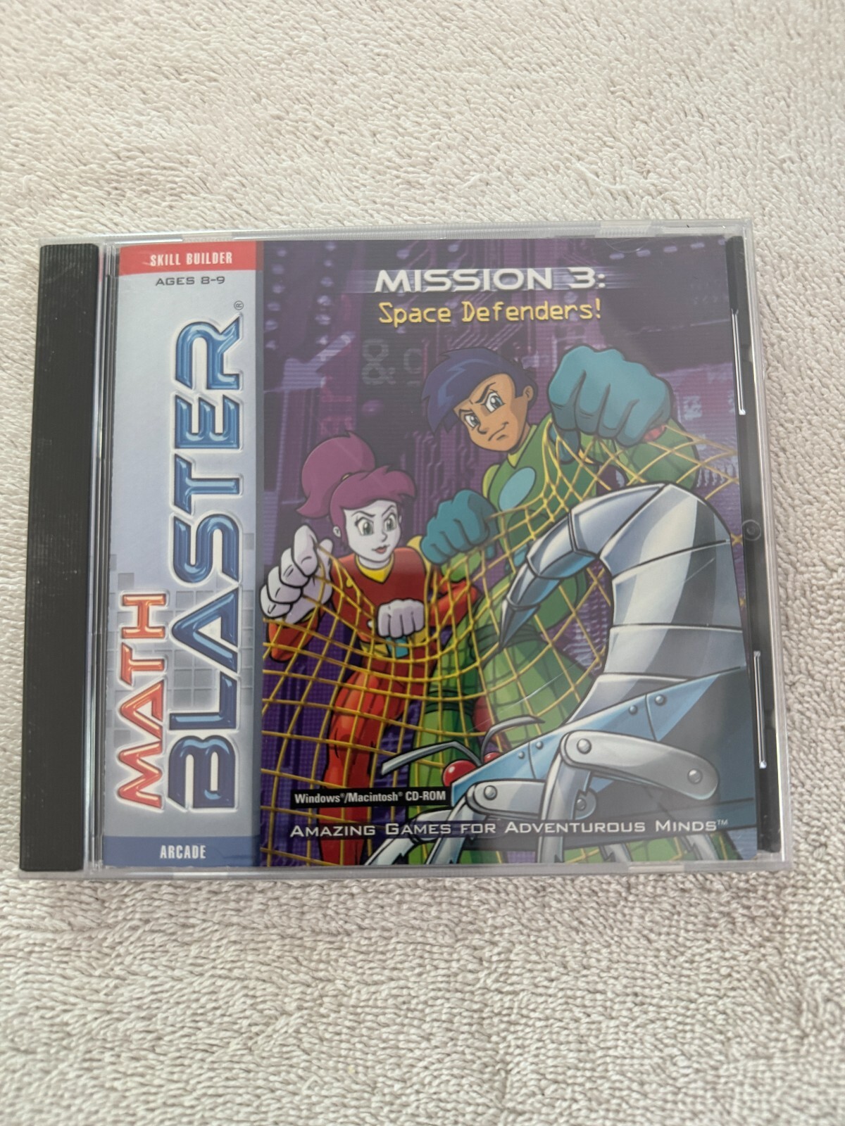 MATH BLASTER MISSION 3 SPACE DEFENDERS CD-ROM