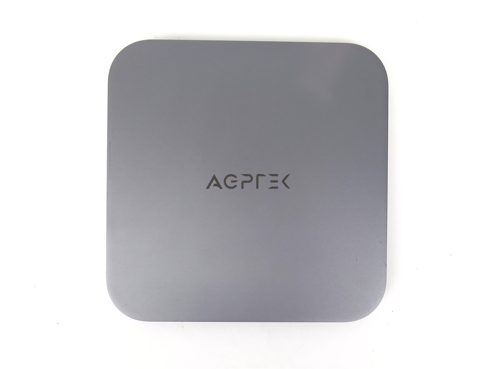AGPTEK MC25 USB-C Hub Enclosure Mac Mini OS Silver