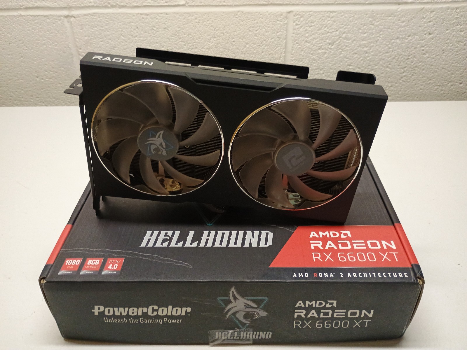PowerColor Hellhound AMD Radeon RX 6600 XT 8GB GDDR6 Graphics Card