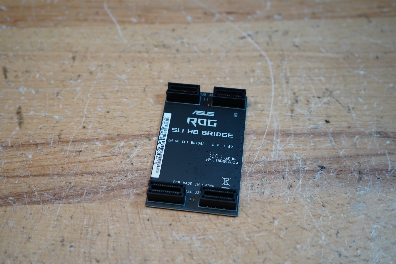 (L) ASUS ROG 2M HB SLI Bridge 2-Way NVIDIA High Bandwidth Rev 1.00