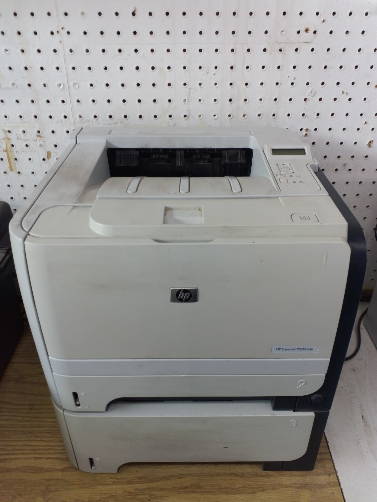 HP LaserJet P2055dnX Triple Paper Tray Printer with 2 Brand New 05A Toner Packs