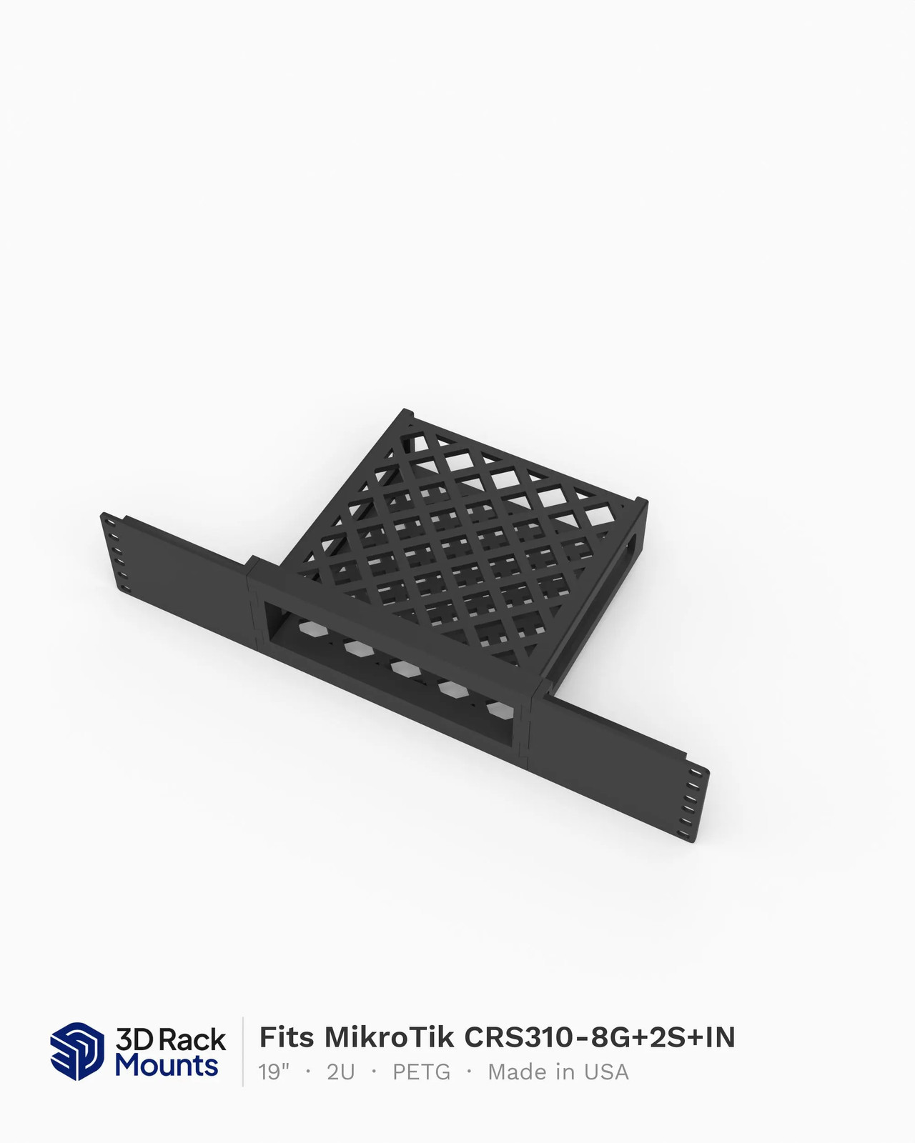 19" MikroTik CRS310-8G+2S+IN 2.5G Switch Rack Mount - 2U