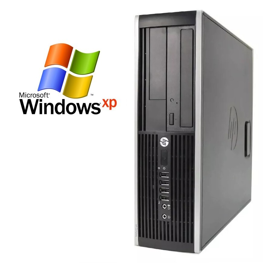 HP 8000 EliteDesk SSF Desktop Computer 4GB Ram 1TB HDD Windows XP Pro
