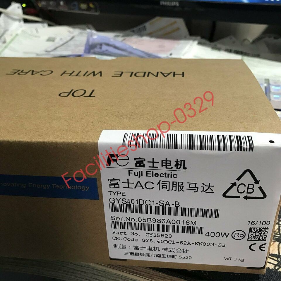 1PCS Brand New Fuji Servo Motor GYS401DC1-SA-B In Box Via DHL/FedEx
