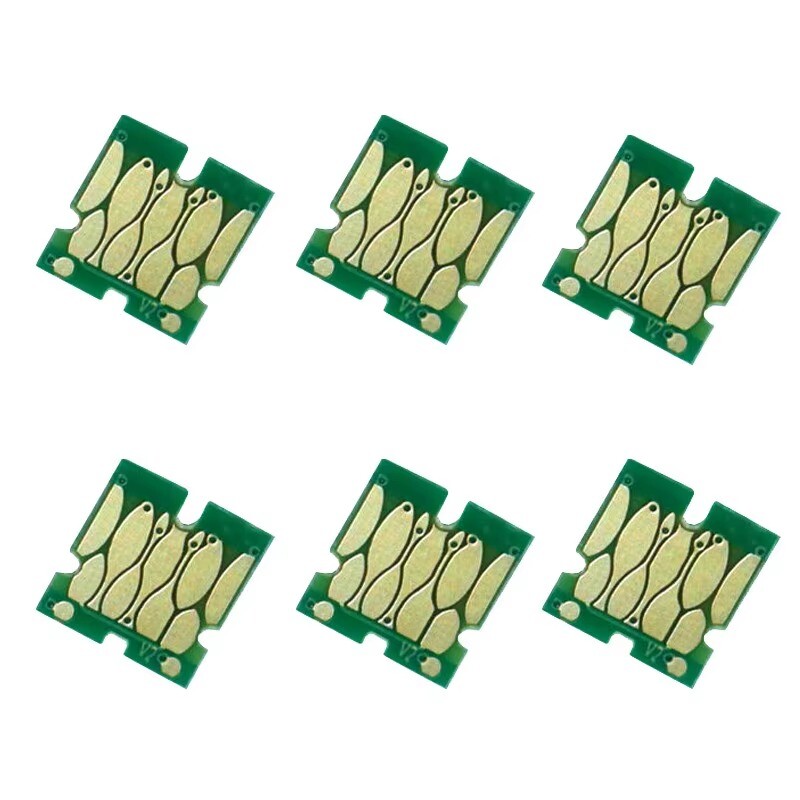 6PC/SET T7811-T7816 Compatible Ink Cartridge Chip For Fujifilm DX-100 Printer