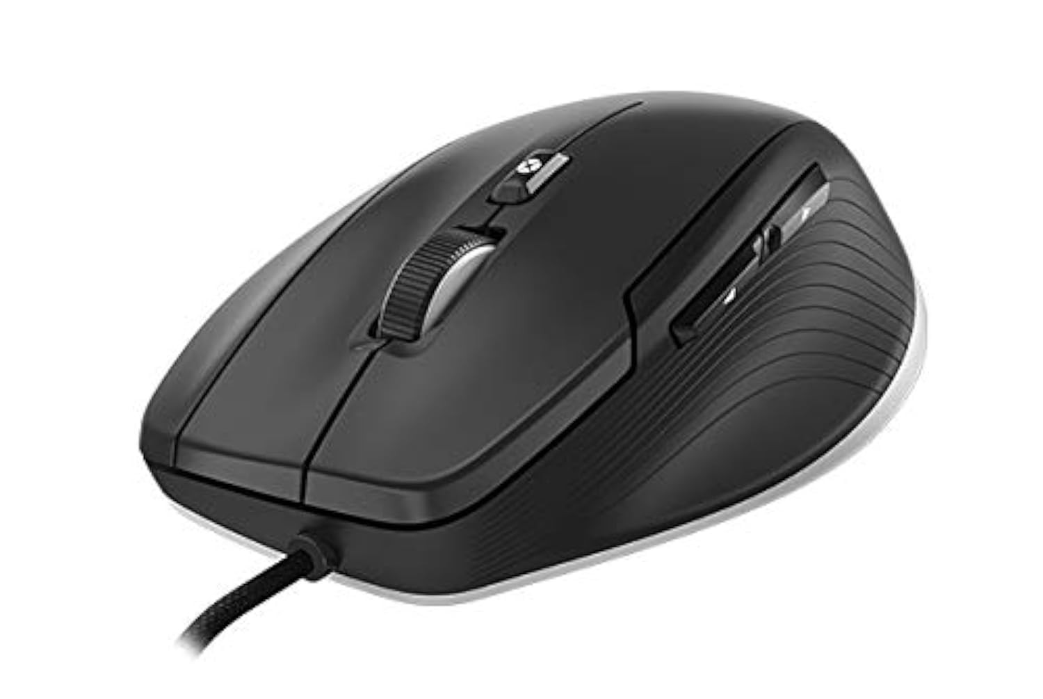 CadMouse Compact Mouse - USB - Optical - 7 Button(s) - Black