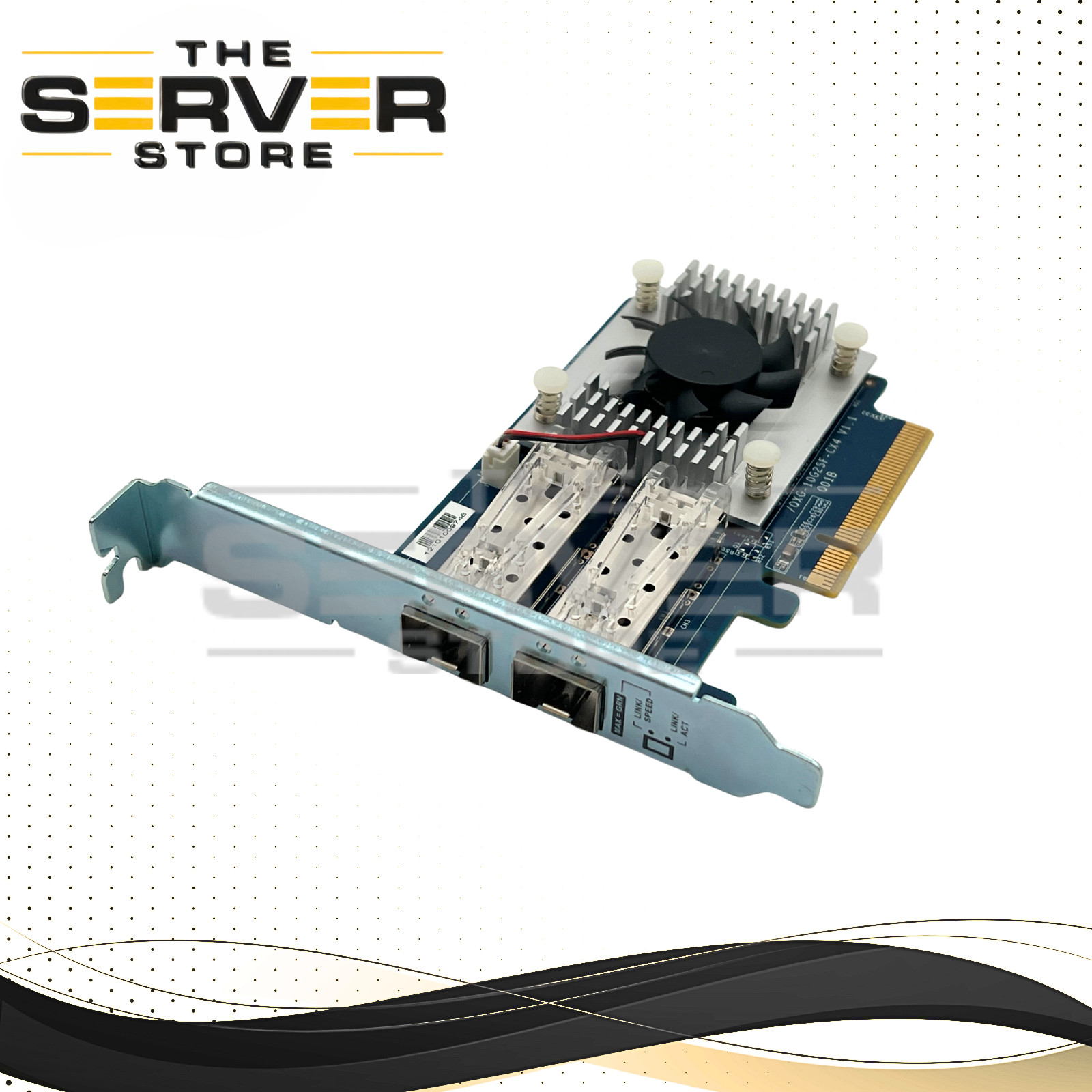 QNAP Dual Port SFP+ 10GbE PCI Network Card QXG-10G2SF-CX4