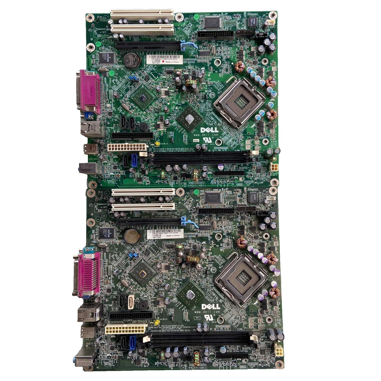 Dell Intel Motherboard Lot 2 SATA DDR2 ATI Video LGA-775 Optiplex SCN-0CU395-708