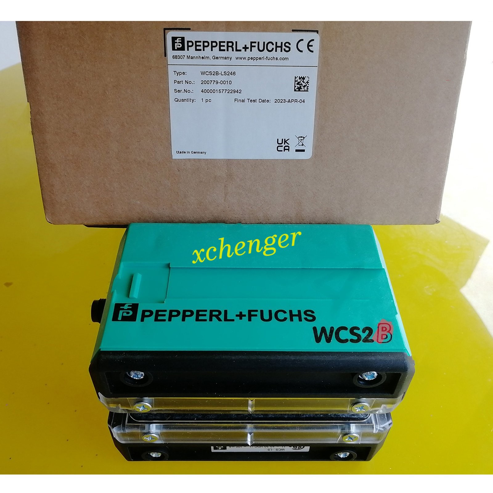 1PCS WCS3B-LS246 199290-0017 Pepperl+Fuchs Barcode Reader  new via FedEx or DHL