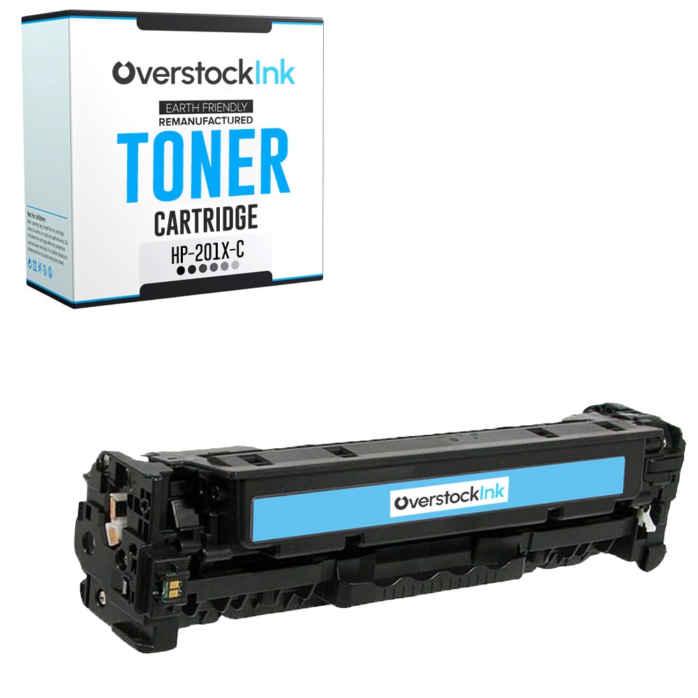 OSI 1PK Replacement 201X Cyan Toner for HP Color LaserJet Pro MFP M277c6 M277dw