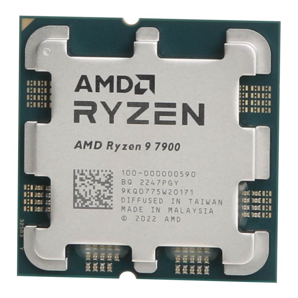 AMD Ryzen 9 7900 Processor (5.4 GHz, 12 Cores, Socket AM5)