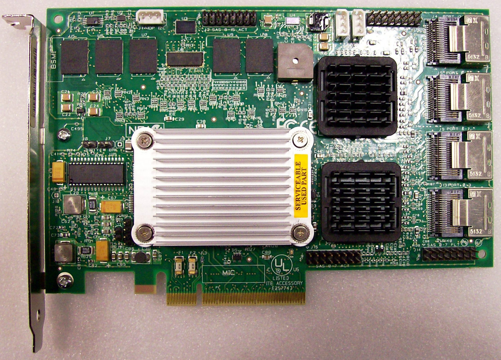 Intel SRCSASPH16I RAID Controller SAS/SATA PCI-e 8X. New Controller Only