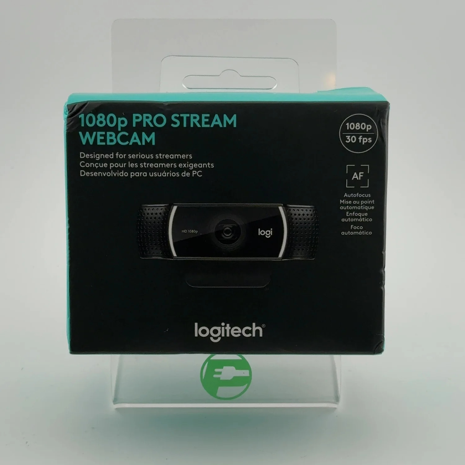 New Logitech 1080P Pro Stream Webcam 960-001211