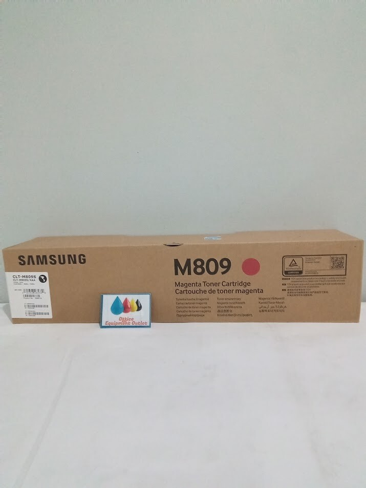 Samsung CLT-M809S CLTM809S Magenta Toner Cartridge