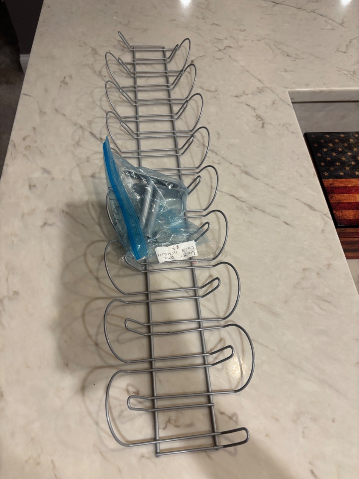 IKEA SIGNUM 302.002.53 Cable Management Rack 70cm 27.5” Under Desk Organizer