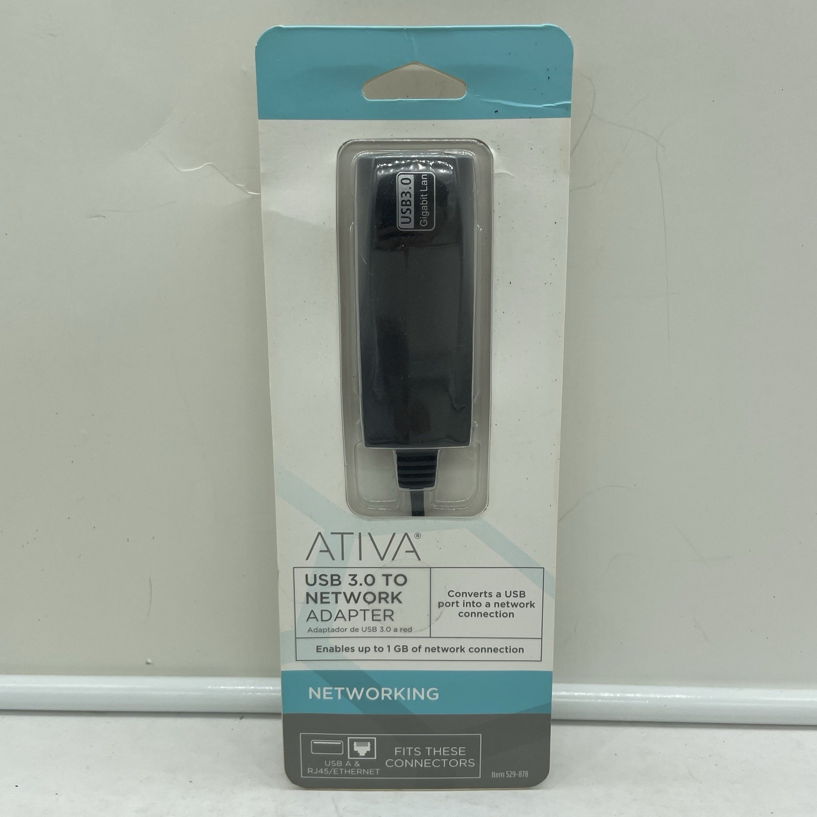 Ativa USB 3.0 to Network Adapter 529-878 NEW Sealed
