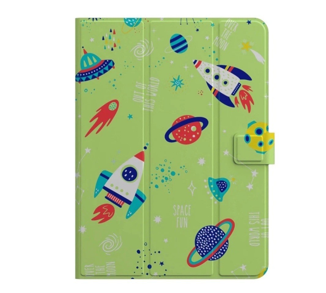 GEMS Kids Space Universal Tablet Case Green Fits Tablets up to 11"