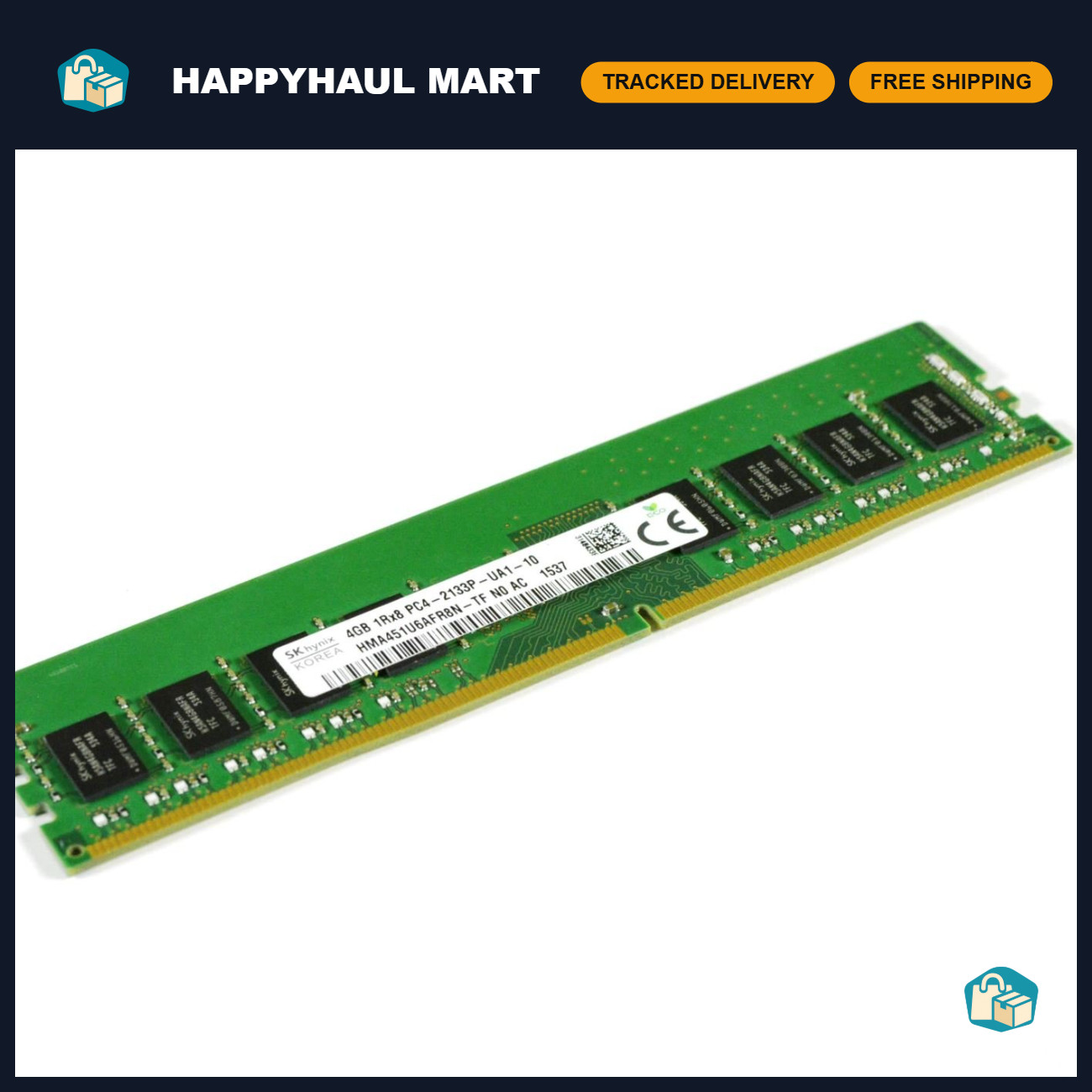 4GB DDR4 Desktop RAM Memory 1Rx8 PC4-2133P, Upgrade for Fast Performance