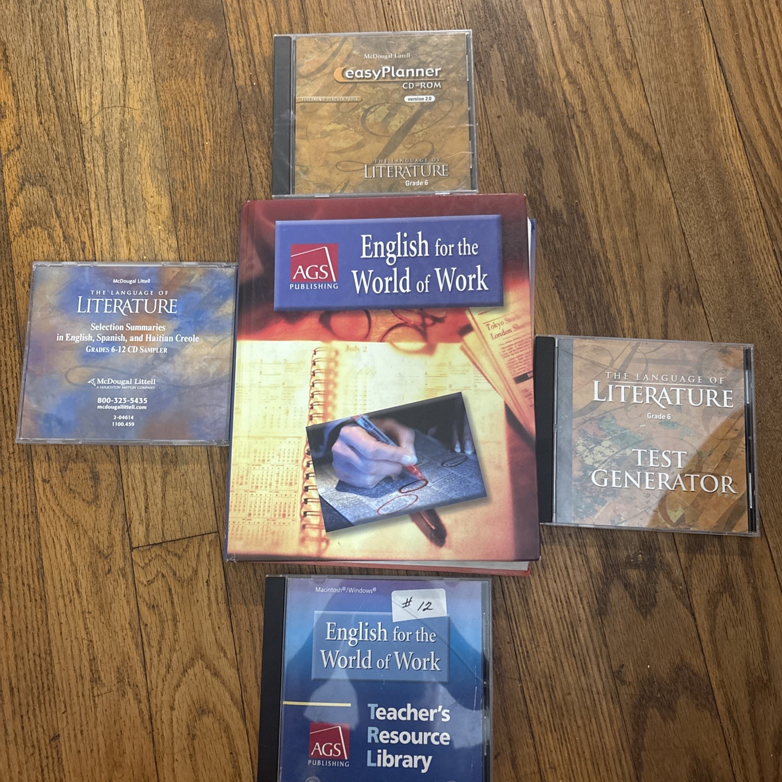 AGS English For The World Of Work And Teacher Resource Cd, Grade 6 TestGenerater