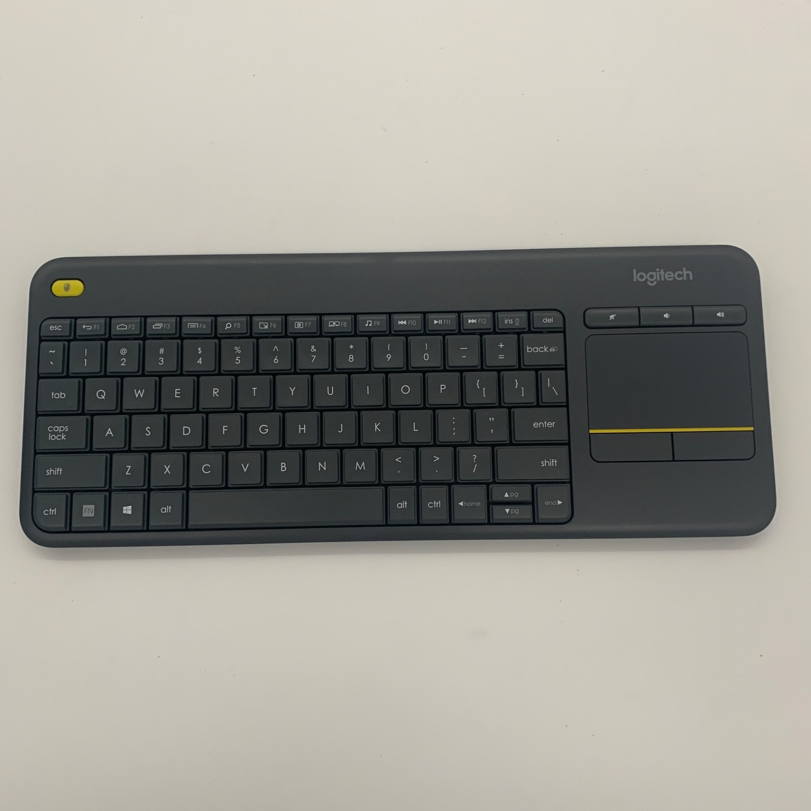 Logitech K400 Plus Wireless Membrane Keyboard xxWithout USB Receiver (Dongle)xx