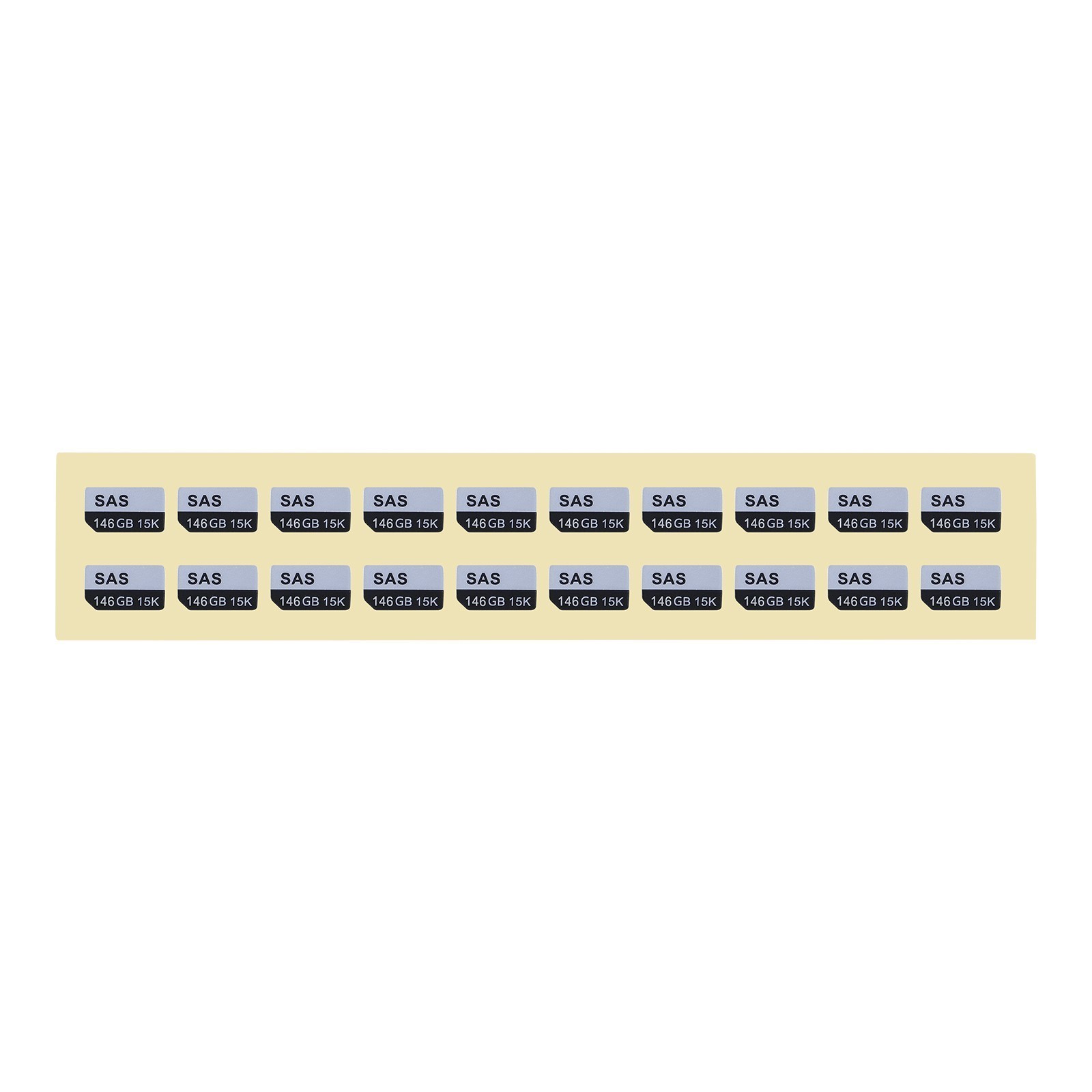 20x Capacity Stickers For DELL KG1CH F238F 8FKXC G176J 12th 13Gen HDD Tray Caddy