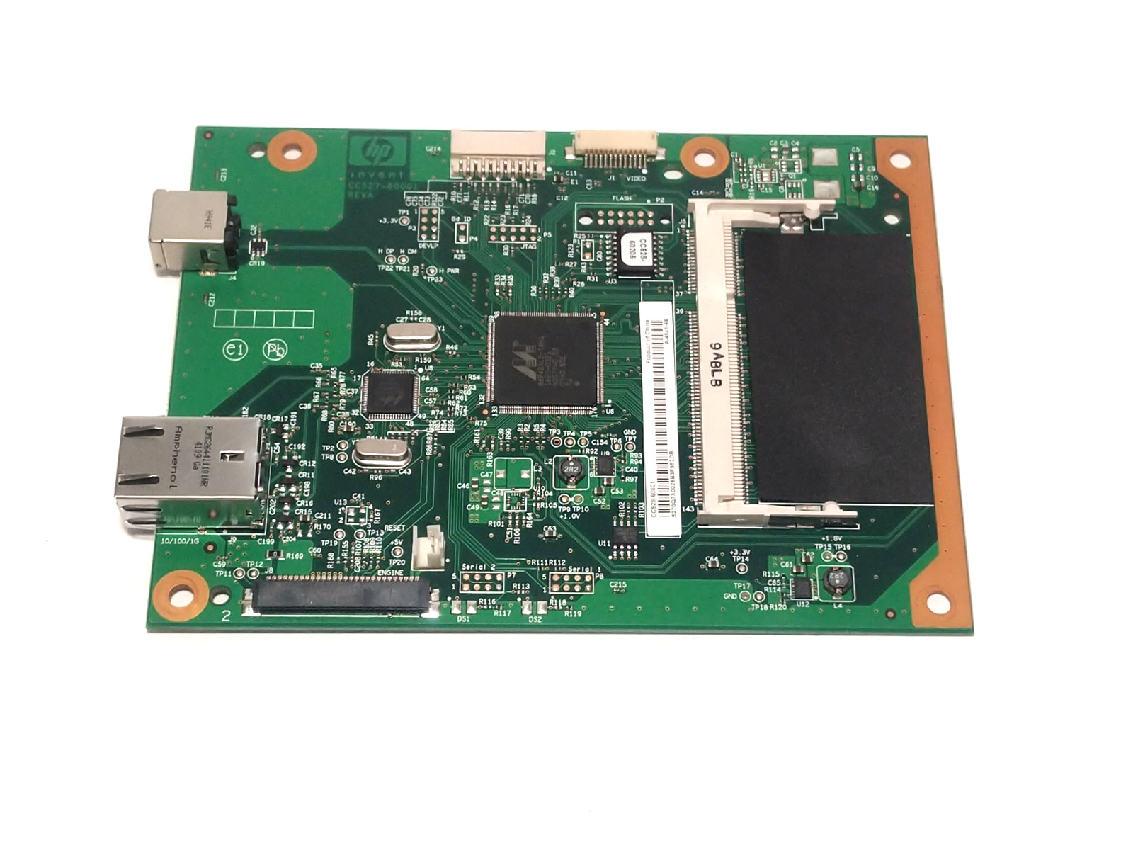 HP LaserJet P2055n Printer Formatter Main Board CC528-60001