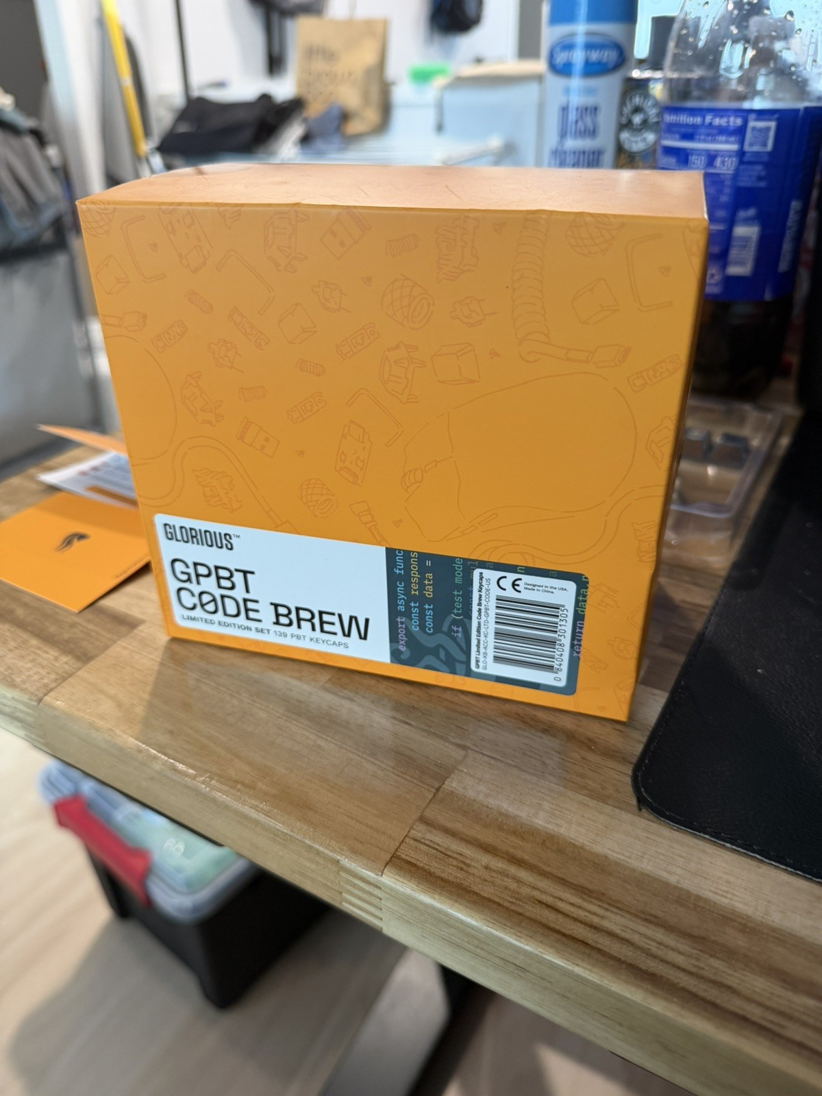 Glorious Limited Edition Set GPBT Code Brew Keycaps 139 PBT Keycaps