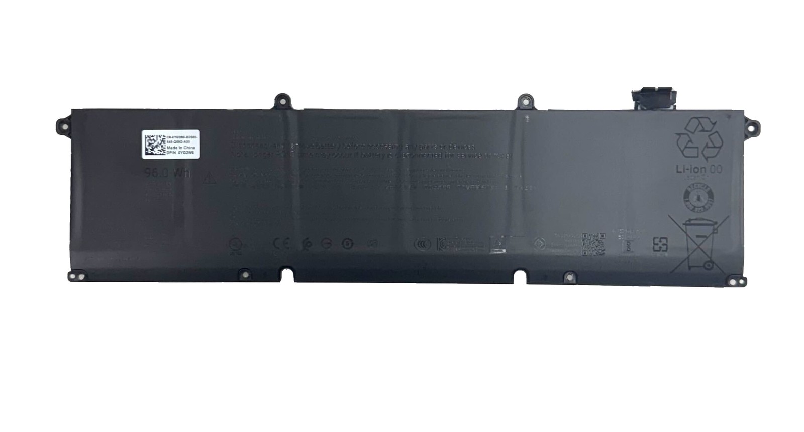 Battery Dell YG2W6 PMT8K Replacement Battery - Black - 6-cell - Li-ion - 11.4