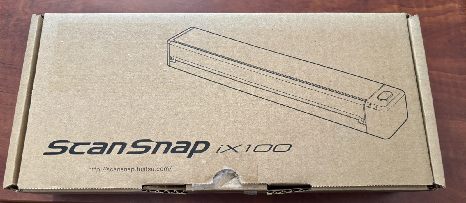 Fujitsu ScanSnap ix100 wireless mobile scanner - WiFi
