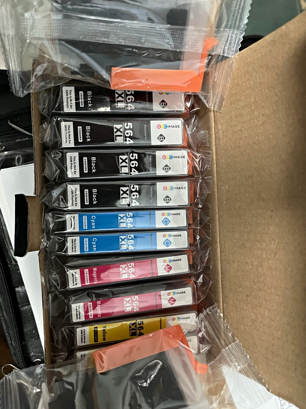 GPC Image 564XL Compatible Ink Cartridge 12 Pack BK/C/M/Y for HP Inkjet