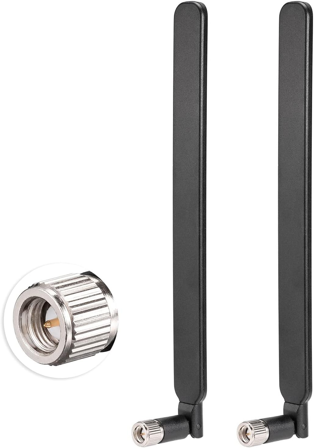 SMA Male 4G LTE Antenna for Router Modem Cellular Trail Camera 2PCS