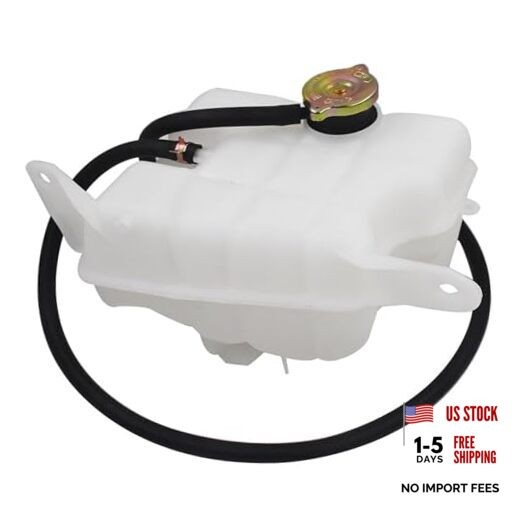 Engine Radiator Coolant Overflow Reservoir Tank White Replacement for Liberty 