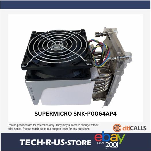 Supermicro SNK-P0064AP4 H11 AMD EPYC 7000 Series CPU Heat Sink Socket SP3