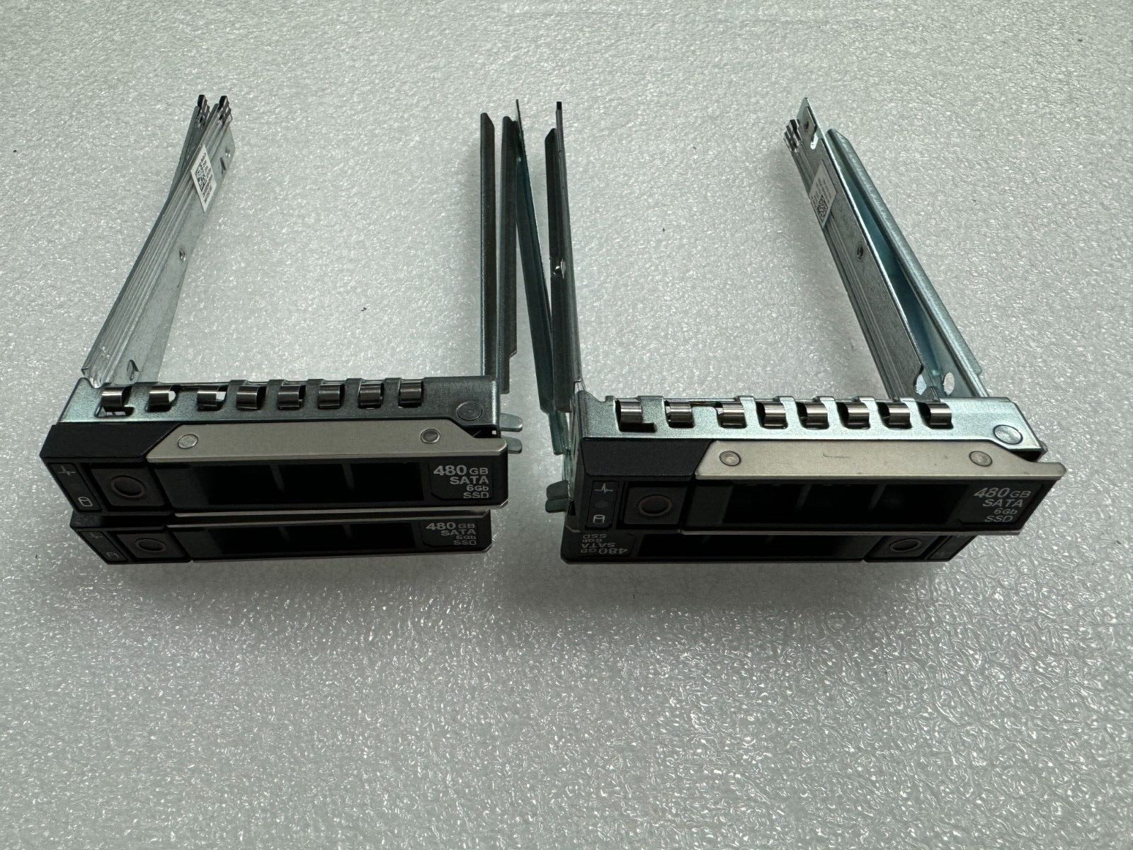 Lot of 4 Dell G14 2.5" HDD Tray For R740xd R940 R640 Original Pull DXD9H