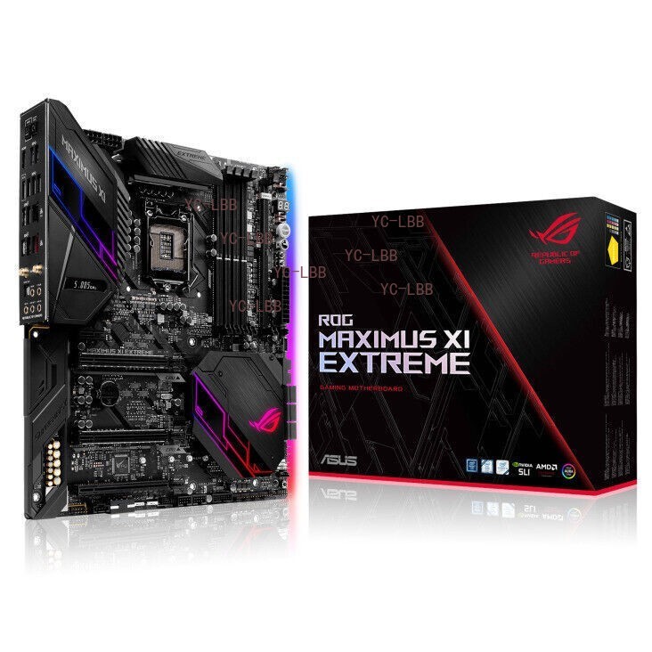 ASUS ROG Maximus XI Extreme Z390 64GB Turbo Boost 2.0 Motherboard Witn BOX