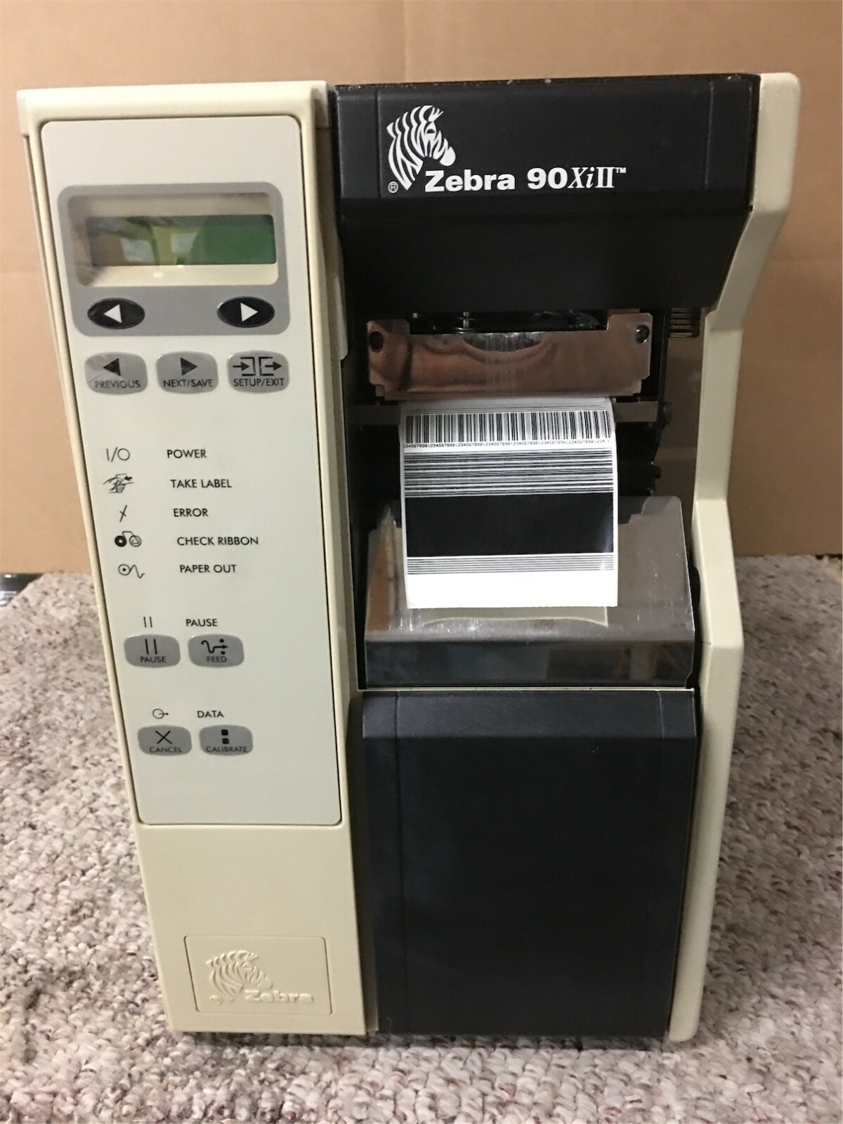 090-401-00004-90XiII BARCODE LABEL PRINTER SERIAL/PARALLEL I/F ONLY